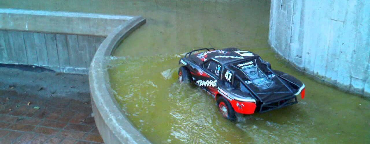 rc car that goes on water